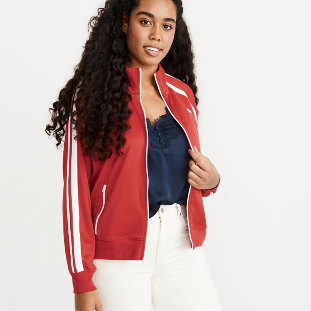 Abercrombie & Fitch Full zip track jacket - Picture 3 of 5